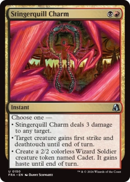 スティンガークイルの魔除け Stingerquill Charm 英語 Foil