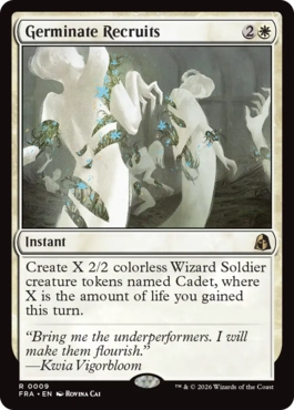 芽吹く補充兵 Germinate Recruits 英語 Foil
