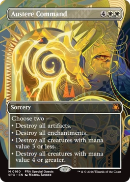 質素な命令 Austere Command 英語 Foil