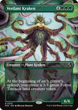 新緑のクラーケン Verdant Kraken 英語