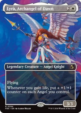 黎明の大天使、ライラ Lyra, Archangel of Dawn 英語 Foil