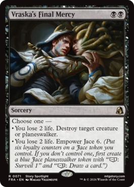 ヴラスカの最後の慈悲 Vraska's Final Mercy 英語 Foil