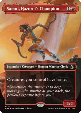 ハゾレトの勇者、サムト Samut, Hazoret's Champion 英語 Foil