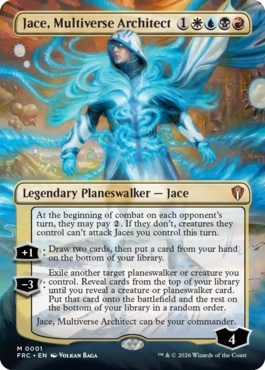 多元宇宙を築く者、ジェイス Jace, Multiverse Architect 英語