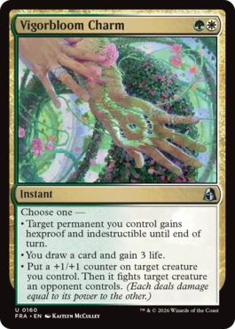 ヴィゴーブルームの魔除け Vigorbloom Charm 英語 Foil