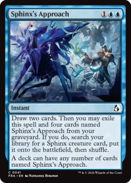 スフィンクスの接近 Sphinx's Approach 英語 Foil