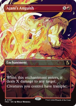 アジャニの苦悶 Ajani's Anguish 英語 Foil