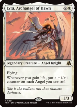 黎明の大天使、ライラ Lyra, Archangel of Dawn 英語 Foil