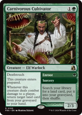 人喰い植物の耕作者 Carnivorous Cultivator 英語 Foil