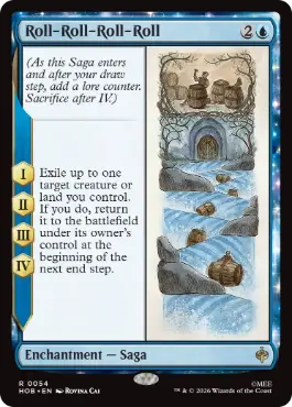 【英】コロコロ、コロコロ、ころげたる/Roll-Roll-Roll-Roll [HOB-054] 青R