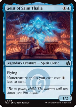 聖サリアの霊 Geist of Saint Thalia 英語 Foil