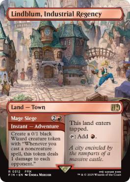 工業公国、リンドブルム 日本語 Foil