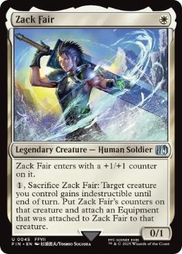 ザックス・フェア 日本語 Foil