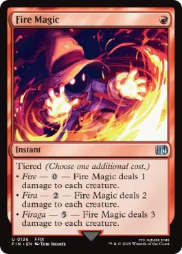 炎魔法 日本語 Foil