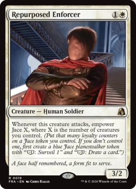 転用された執行人 Repurposed Enforcer 英語 Foil