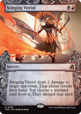 抉り穿つ言葉 Stinging Vitriol 英語