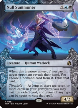 絶無の召喚士 Null Summoner 英語 Foil