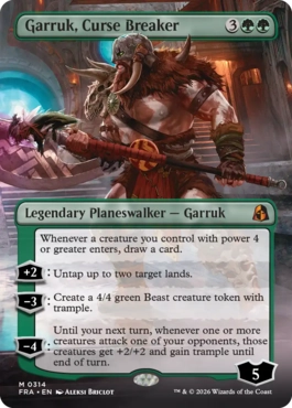 呪い破り、ガラク Garruk, Curse Breaker 英語 Foil