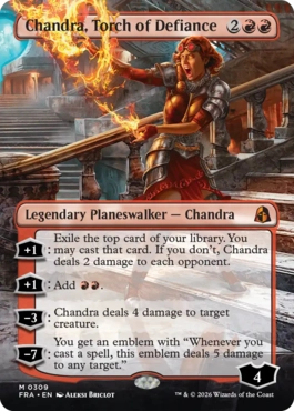 反逆の先導者、チャンドラ Chandra, Torch of Defiance 英語