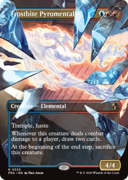 凍傷の紅蓮精霊 Frostbite Pyromental 英語