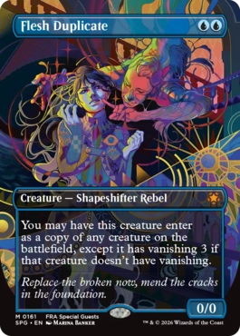 フレッシュの複製体 Flesh Duplicate 英語 Foil