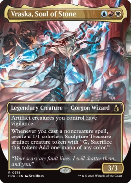 石の魂、ヴラスカ Vraska, Soul of Stone 英語 Foil
