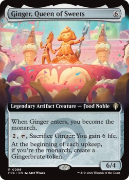 お菓子の女王、ジンジャー Ginger, Queen of Sweets 英語