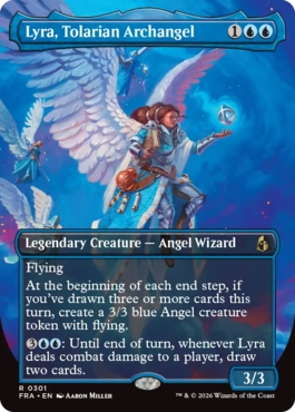 トレイリアの大天使、ライラ Lyra, Tolarian Archangel 英語