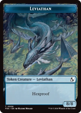 リバイアサン+ビーストトークン Leviathan+Beast Token 英語 Foil