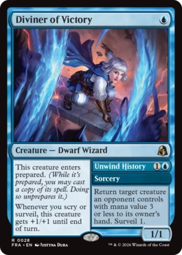 勝利の預言者 Diviner of Victory 英語 Foil
