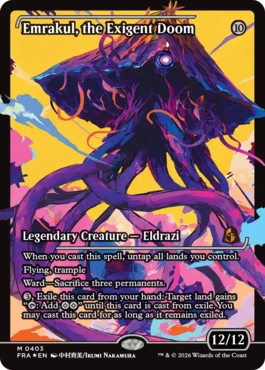 迫り来る破滅、エムラクール Emrakul, the Exigent Doom 英語 Foil