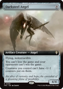 ダークスティールの天使 Darksteel Angel 英語