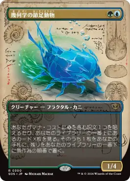 幾何学の節足動物 Geometer's Arthropod 日本語 Foil